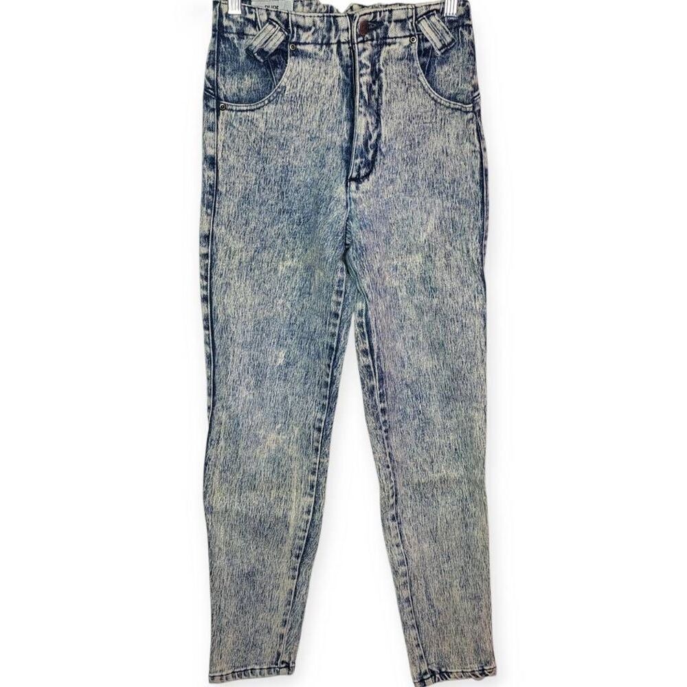 PURE JEANSWEAR Vintage 1980s Acid Wash Jeans size 7